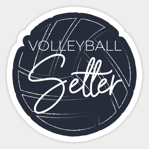 Volleyball Setter Sticker by beyerbydesign